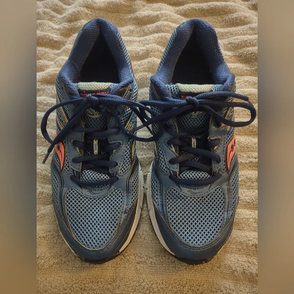 Saucony Cohesion 9 Running Shoes Lace Up Athletic Sneakers Womens Size 8.5 - Picture 2 of 10
